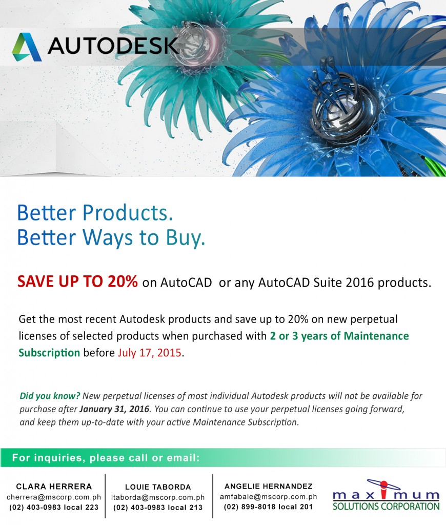 Multi Year Promo- AutoCAD