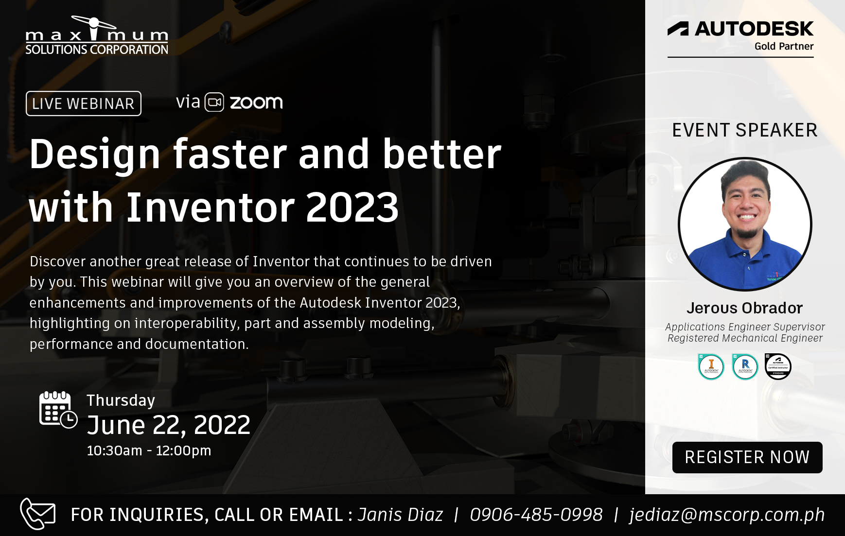 Design faster and better with Inventor 2023